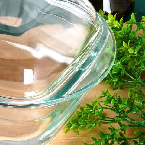 Naczynie żaroodporne z pokrywką szklane do zapiekania 3+1.5L VILDE 259603