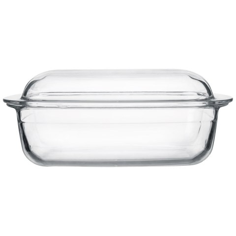 Naczynie żaroodporne z pokrywką szklane do zapiekania 32.5x19x13cm 2.9L ORION 127035