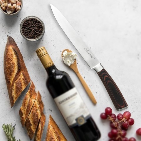 NÓŻ UNIWERSALNY 20CM STALOWY POJEDYNCZY KUCHENNY MAESTRO MR-1461