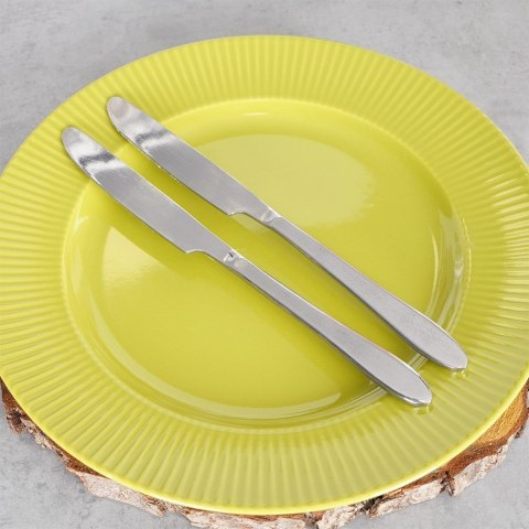 NOŻE STOŁOWE STALOWE 2 SZTUKI KOMPLET NOŻY OBIADOWYCH SZTUĆCE NÓŻ EXCELLENT HOUSEWARE 139407