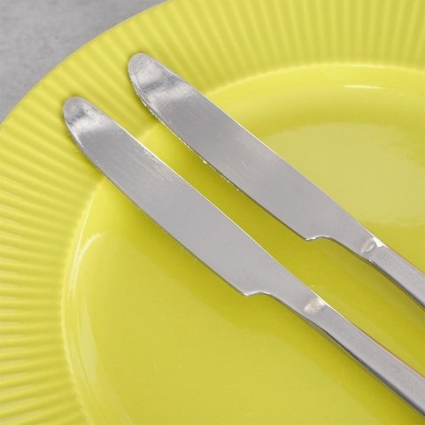 NOŻE STOŁOWE STALOWE 2 SZTUKI KOMPLET NOŻY OBIADOWYCH SZTUĆCE NÓŻ EXCELLENT HOUSEWARE 139407