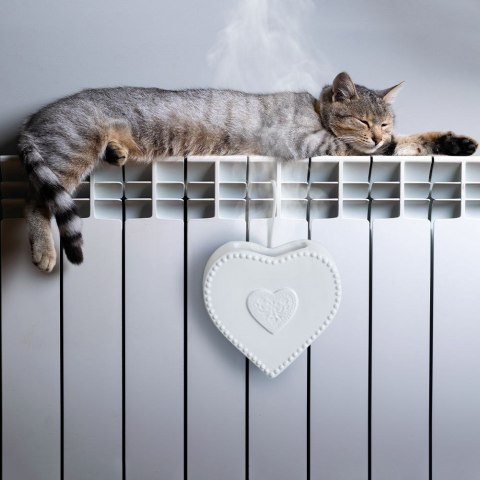 Nawilżacz powietrza na kaloryfer grzejnik ewaporacyjny ceramiczny serce 200 ml ORION 830836