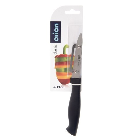 Nóż do obierania Obieraczka obierak do warzyw owoców pionowy stalowy 19cm ORION 831178