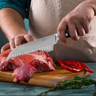 Nóż kuchenny Santoku stalowy MASTER 33cm ORION 831170