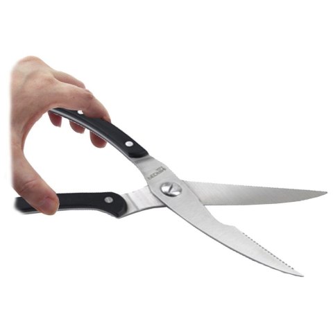 Nożyce do cięcia drobiu kurczaka mięsa kuchenne stalowe 24.5cm ORION 141417