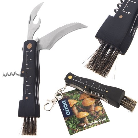 Nożyk nóż do grzybów na grzyby scyzoryk składany stalowy ORION 842403