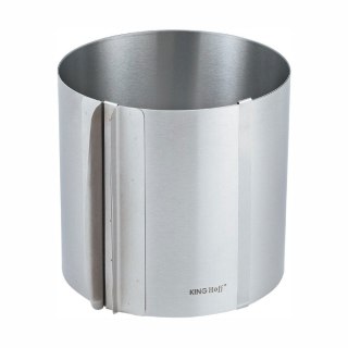 OBRĘCZ FORMA DO TORTÓW REGULOWANA 16-30 X 15CM KINGHOFF KH-1793