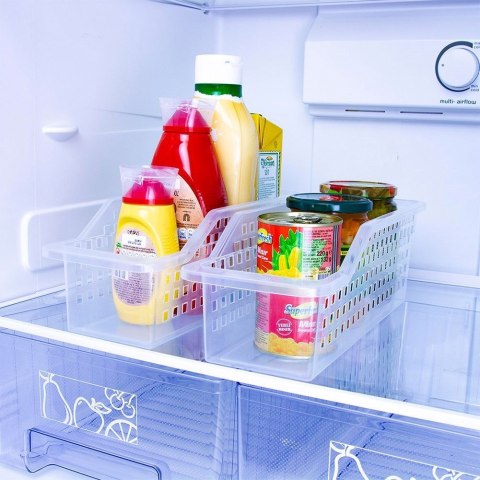 ORGANIZER DO LODÓWKI ŁAZIENKI SZAFKI SZUFLADY POJEMNIK 34.5X13X11.5CM VILDE 259225