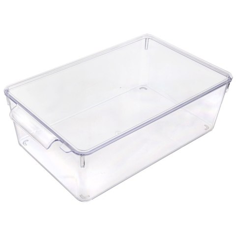 ORGANIZER DO LODÓWKI POJEMNIK Z POKRYWKĄ NA PRZYPRAWY PRODUKTY SPOŻYWCZE 32.5X20X10.5CM ORION 731634