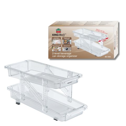 ORGANIZER DO PRZECHOWYWANIA PUSZEK 2-POZIOMOWY NA PUSZKI KINGHOFF KH-1944