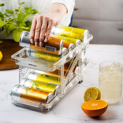 ORGANIZER DO PRZECHOWYWANIA PUSZEK 2-POZIOMOWY NA PUSZKI KINGHOFF KH-1944