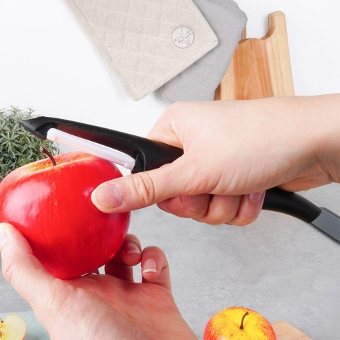 Obieraczka obierak do warzyw owoców ceramiczny pionowa 19cm VILDE 259683