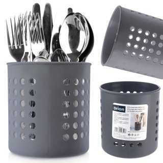 Ociekacz stojak na przybory kuchenne szary matowy ORION 154312