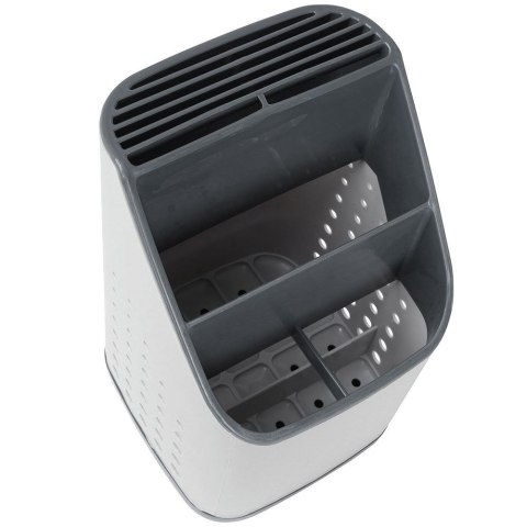 Ociekacz stojak na sztućce organizer uniwersalny szary VILDE 229013