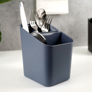 Ociekacz stojak na sztućce uniwersalny szary VILDE 229046-S