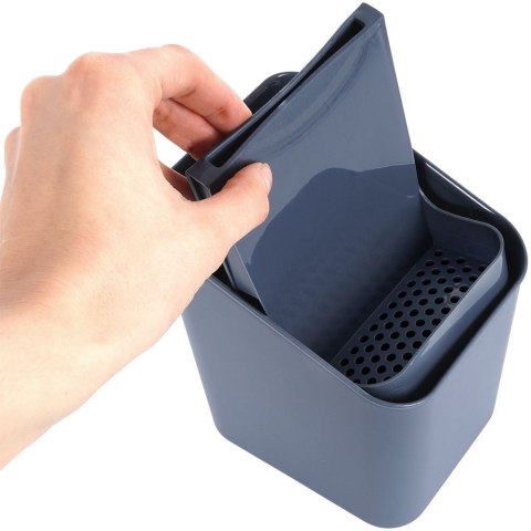 Ociekacz stojak na sztućce uniwersalny szary VILDE 229046-S