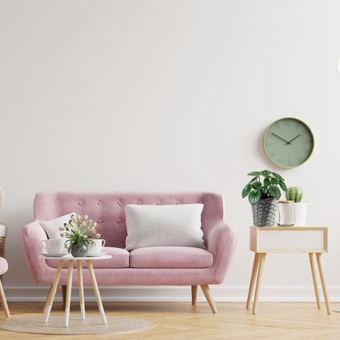 Osłona na doniczki osłonka wiklinowa niska doniczka szara 16x17cm VILDE 339279