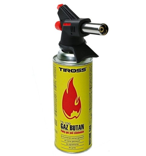 PALNIK GAZOWY + KARTUSZ 227g LUTLAMPA LUTOWNICA TIROSS TS-705-G