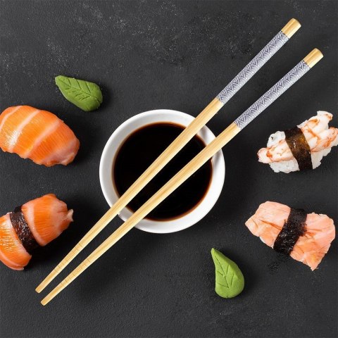Pałeczki do sushi bambusowe wielorazowe 8 sztuk 24cm EXCELLENT HOUSEWARE 139166