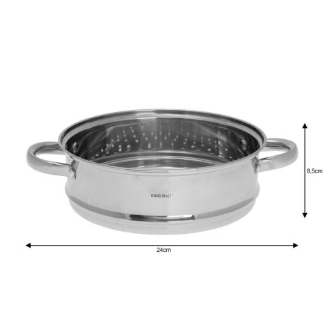 PAROWNIK 24CM WKŁAD DO GOTOWANIA NA PARZE KINGHOFF KH-1536