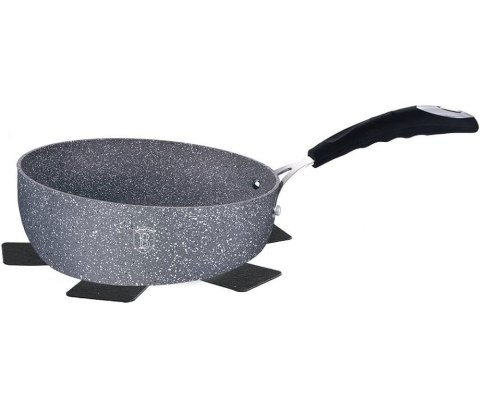 PATELNIA GŁĘBOKA 26CM BERLINGER HAUS GRAY STONE TOUCH BH-1401-N