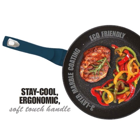 PATELNIA GRANITOWA 20CM BERLINGER HAUS METALLIC AQUAMARINE BH-1870