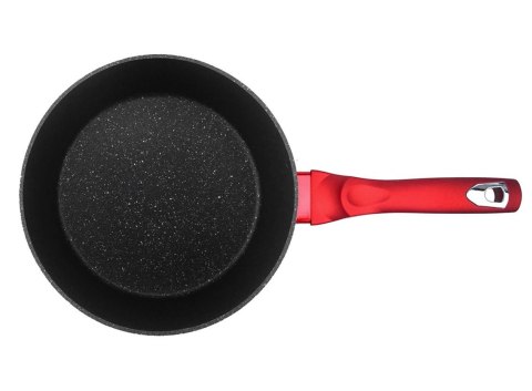 PATELNIA GRANITOWA 24CM BERLINGER HAUS METALLIC LINE RED BH-1259-N