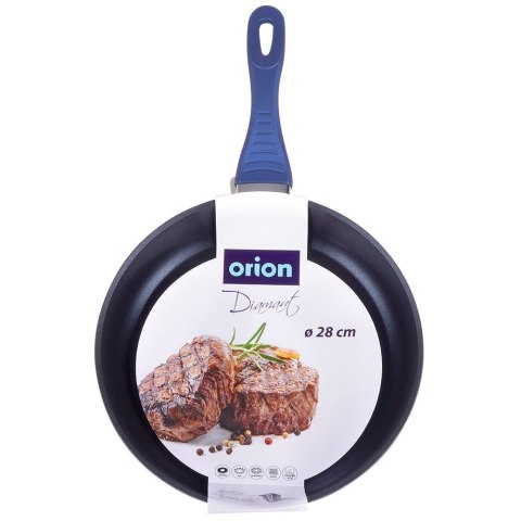 Patelnia diamentowa nieprzywierająca na indukcję DIAMANT 28 cm ORION 112632