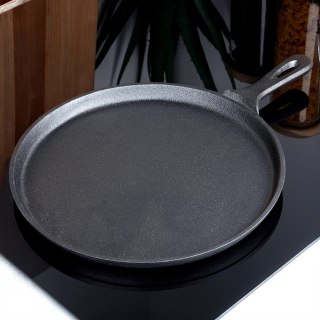 Patelnia do smażenia naleśników naleśnikowa żeliwna CAST LINE 26 cm VILDE 199069