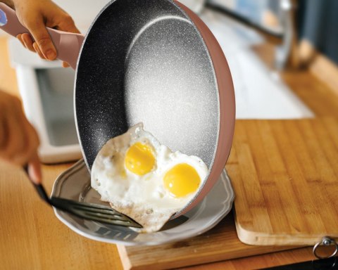 PATELNIA GRANITOWA 30CM BERLINGER HAUS METALLIC ROSE GOLD LINE BH-1511-N