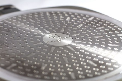 PATELNIA GRANITOWA GRILL 28CM BERLINGER HAUS METALLIC LINE ROSE GOLD BH-1521-N