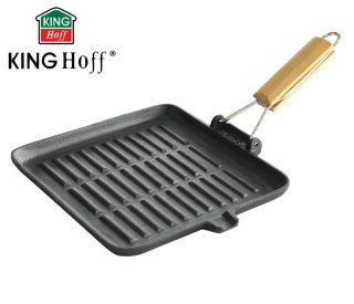 PATELNIA GRILL ŻELIWNA 24cm KiNGHOFF KH-1107