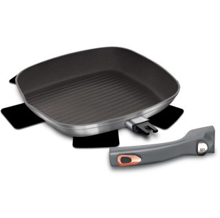 PATELNIA GRILLOWA TYTANOWA 28x28cm BERLINGER HAUS MOONLIGHT BH-6083