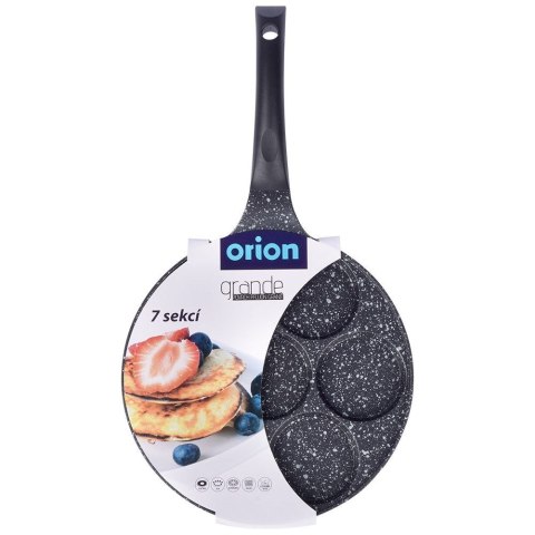 Patelnia granitowa do jajek sadzonych placków pancakes 7 otworów GRANDE 27 cm ORION 112974