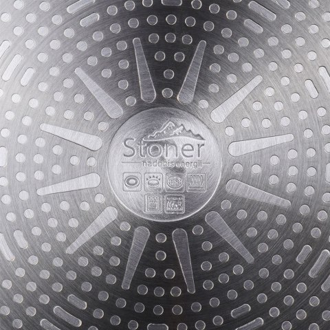 Patelnia granitowa do smażenia nieprzywierająca indukcja STONER 26 cm ORION 112928