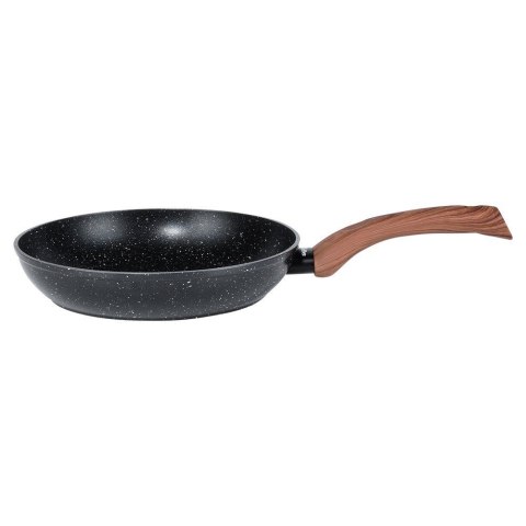 Patelnia granitowa nieprzywierająca indukcja NON-STICK BLACK&WOOD 24 cm VILDE 199060