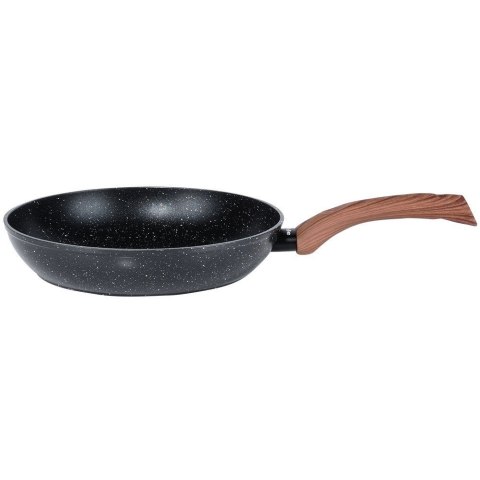 Patelnia granitowa nieprzywierająca indukcja NON-STICK BLACK&WOOD 26 cm VILDE 199061
