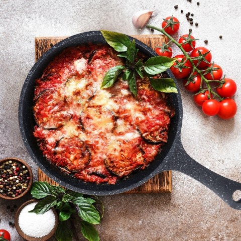 Patelnia granitowa nieprzywierająca indukcja NON-STICK GRANDE 16 cm ORION 113220