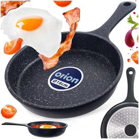 Patelnia granitowa nieprzywierająca indukcja NON-STICK GRANDE 16 cm ORION 113220