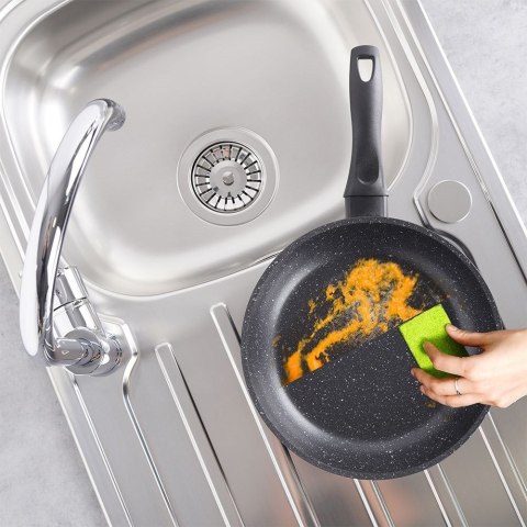 Patelnia granitowa nieprzywierająca indukcja NON-STICK GRANDE 24 cm ORION 112972