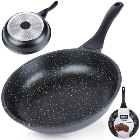 Patelnia granitowa nieprzywierająca indukcja NON-STICK GRANDE 26 cm ORION 112951