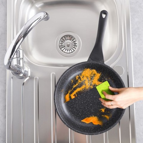 Patelnia granitowa nieprzywierająca indukcja NON-STICK GRANDE 26 cm ORION 112951