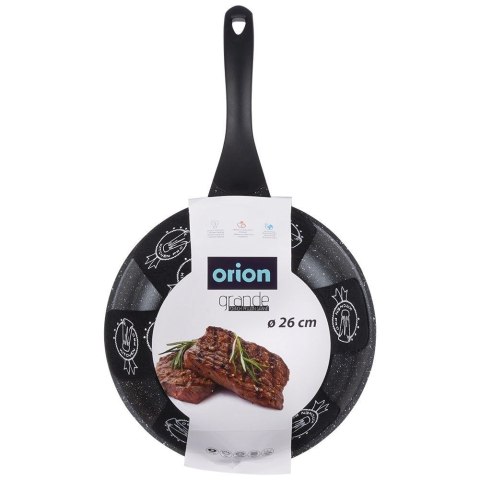 Patelnia granitowa nieprzywierająca indukcja NON-STICK GRANDE 26 cm ORION 112951