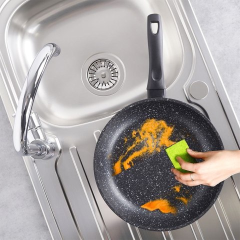 Patelnia granitowa nieprzywierająca indukcja NON-STICK GRANDE 28 cm ORION 112973