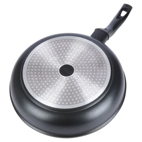 Patelnia granitowa nieprzywierająca indukcja NON-STICK z pokrywką GRANDE 28 cm ORION 112990