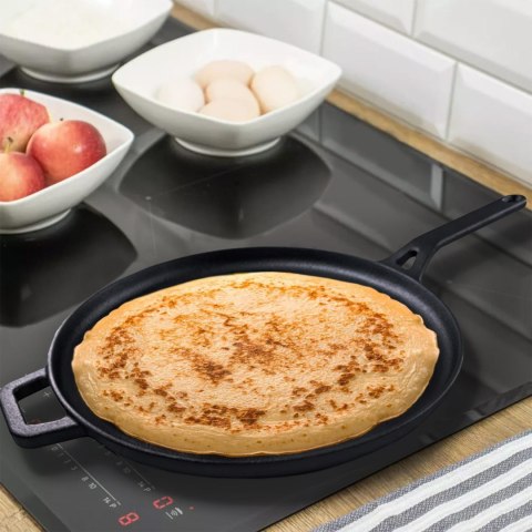 PATELNIA NALEŚNIKOWA ŻELIWNA 29 CM KINGHOFF KH-1895