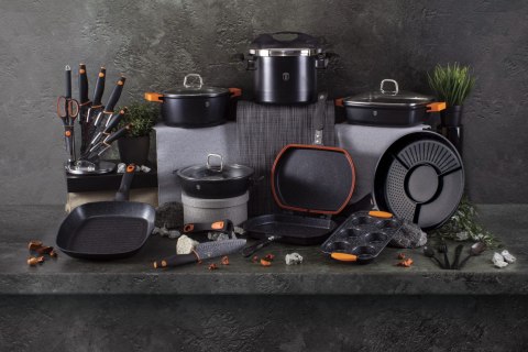 PATELNIA WIELOFUNKCYJNA 32cm 4w1 BERLINGER HAUS GRANIT DIAMOND BH-1462