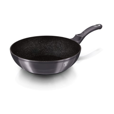 PATELNIA WOK GRANITOWA 28cm BERLINGER HAUS METALLIC LINE CARBON PRO BH-6900