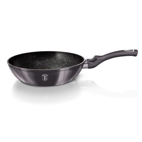 PATELNIA WOK GRANITOWA 28cm BERLINGER HAUS METALLIC LINE CARBON PRO BH-6900