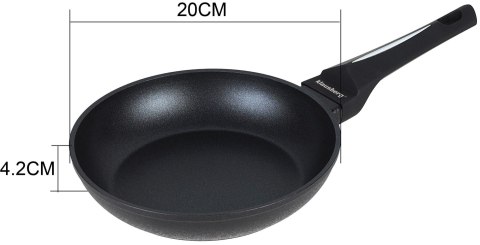 PATELNIA Z POWŁOKĄ MARMUROWĄ NON-STICK 20CM KLAUSBERG KB-7688